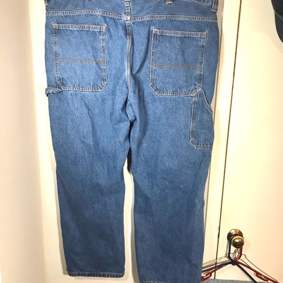 Blue Mountain relaxed fit carpenter jeans size 44x30 Preowned - Picture 2 of 6
